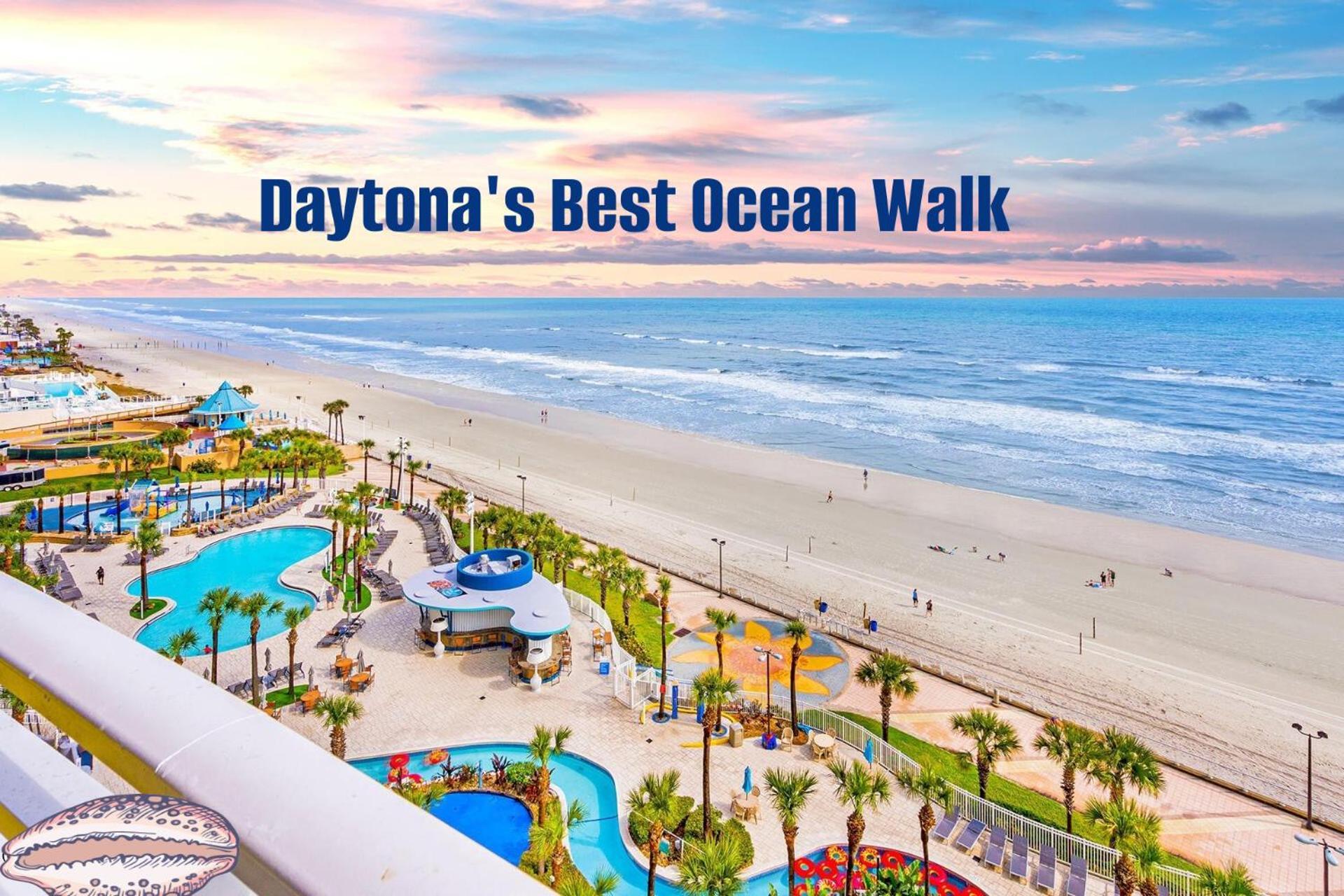 2 Bedroom Resort Condo Direct Oceanfront Wyndham Ocean Walk - Daytona Funland 2226 Дейтона-Біч Екстер'єр фото